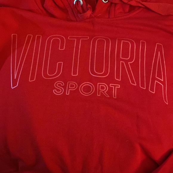 NWOT Victoria's Secret Sport Cropped Hoodie - Picture 7 of 12